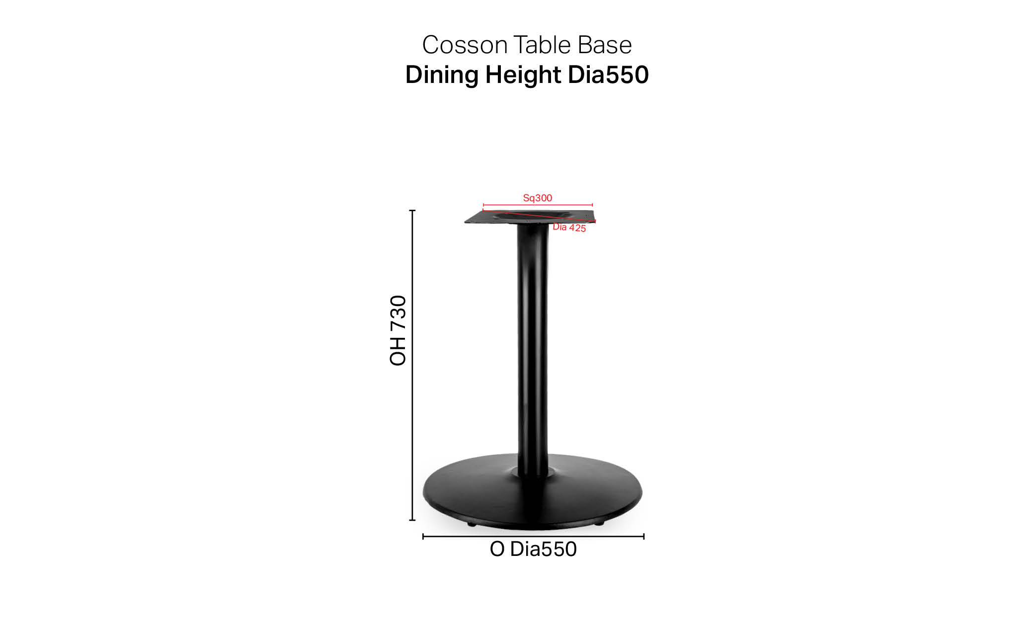 Cosson Table Base
